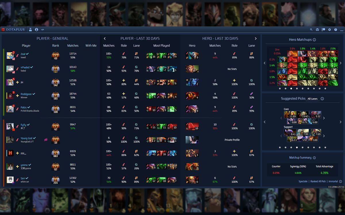 DotaPlus screenshot image