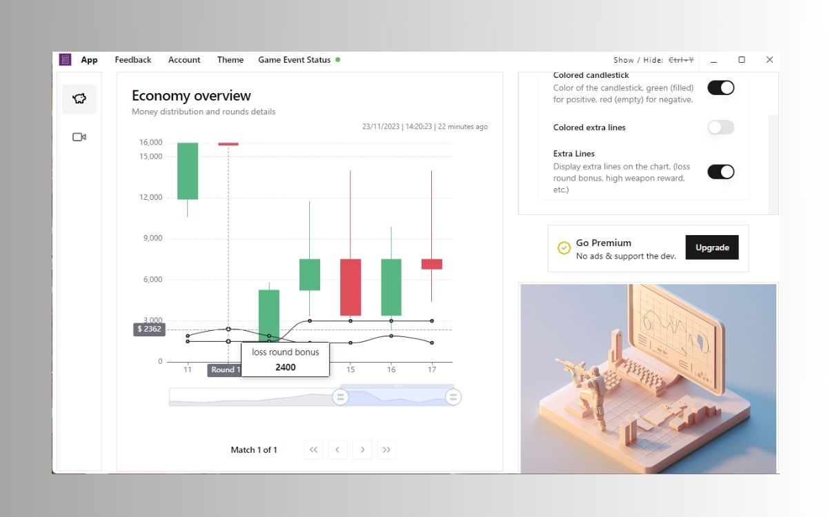 Economy Tool screenshot image