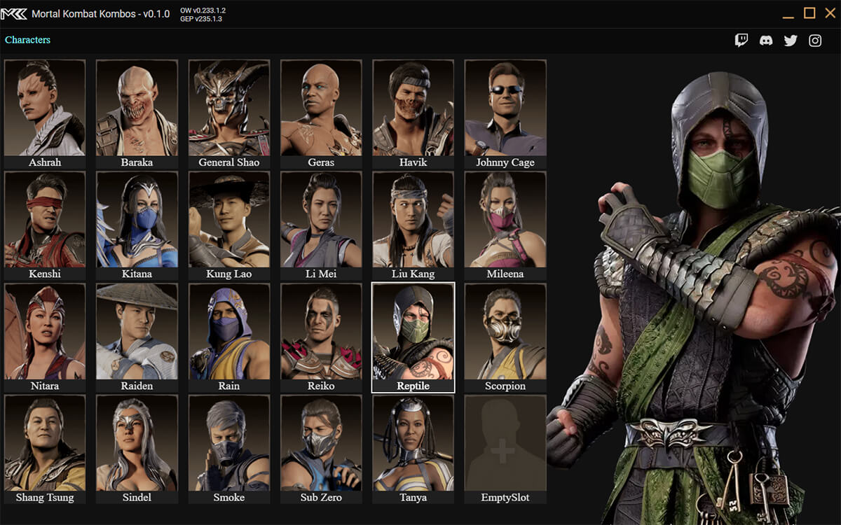 Mortal Kombat Kombos screenshot image