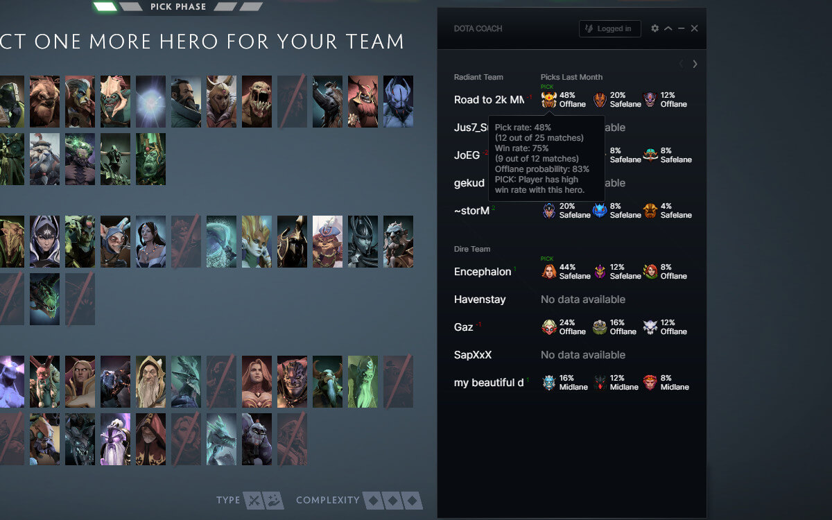 Dota Coach screenshot image