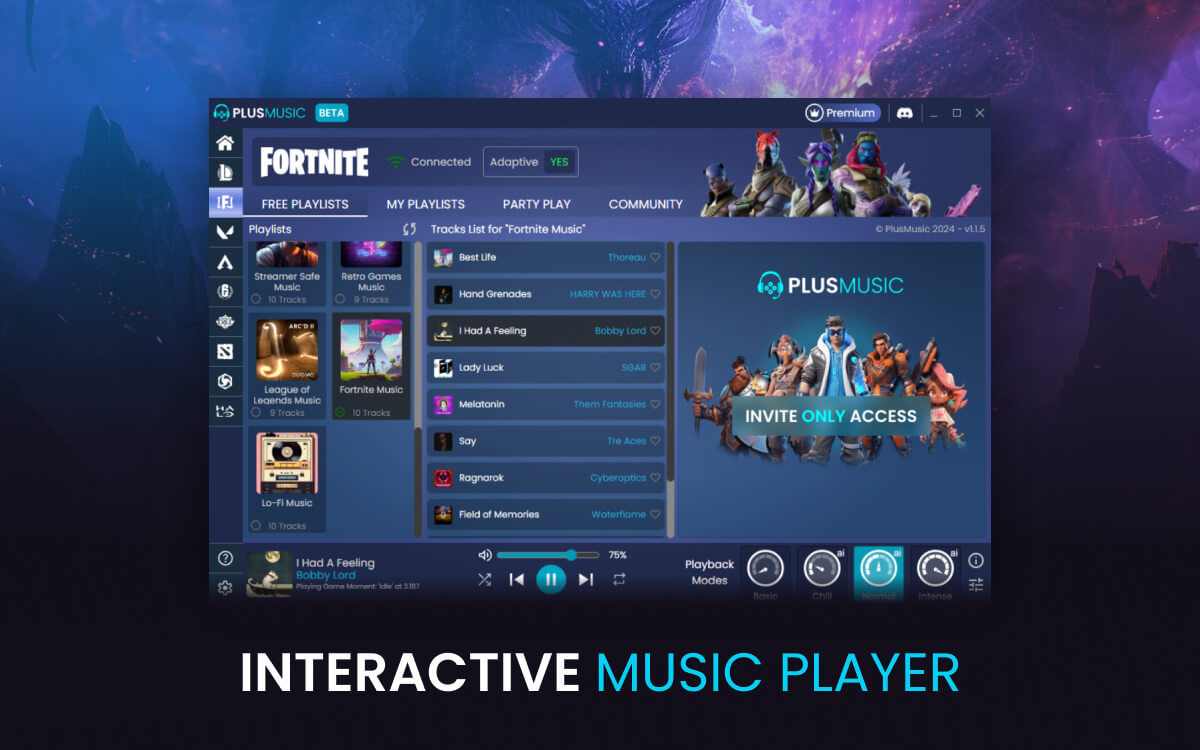 PlusMusic screenshot image