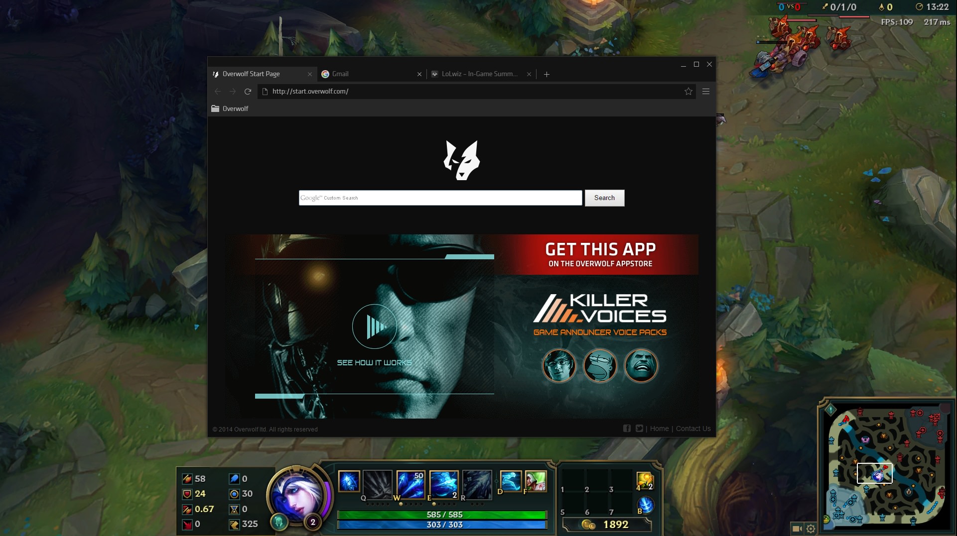 Web Browser screenshot image