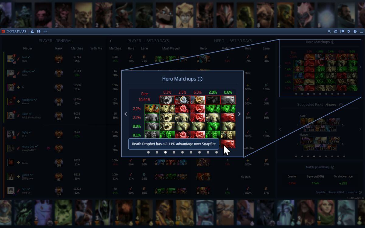 DotaPlus screenshot image