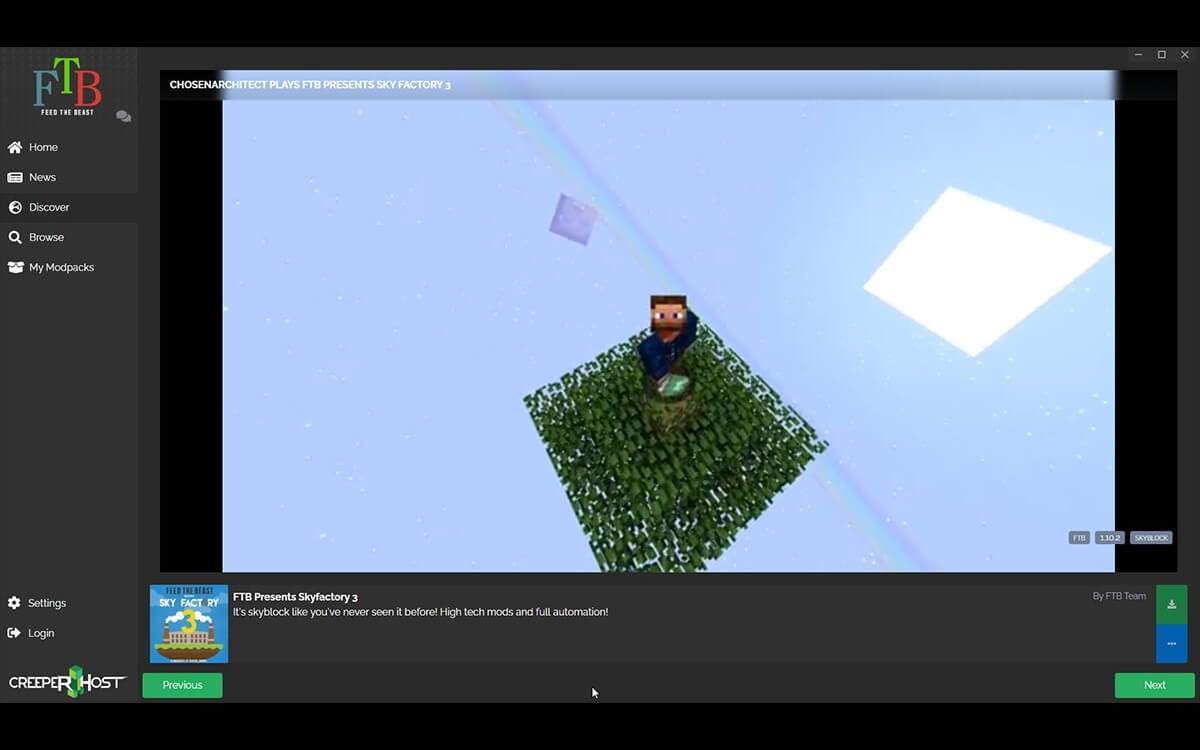 FTB App screenshot image